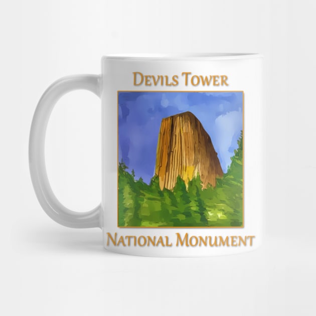 Devils Tower National Monument by WelshDesigns